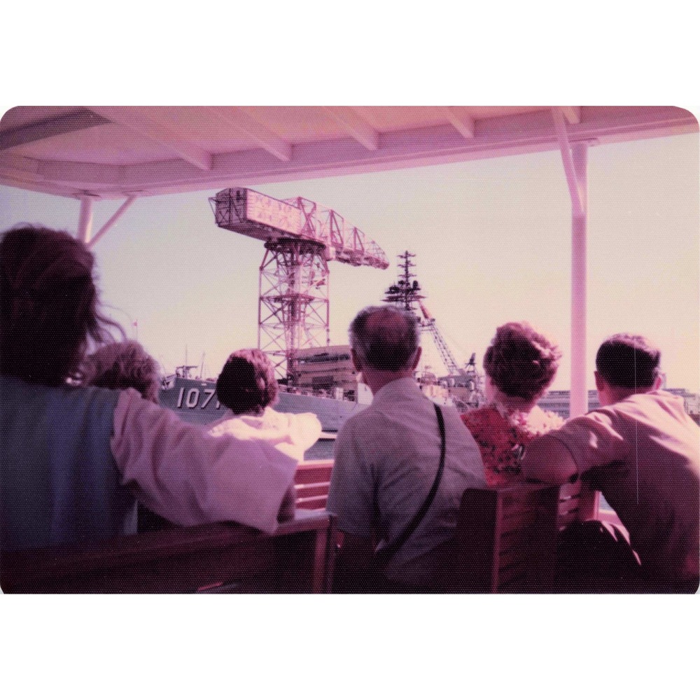 Vintage 1970s Pearl Harbor Navy Ships Tour Boat Photo Lot of 9 3.5x5 Warships - Picture 6 of 9
